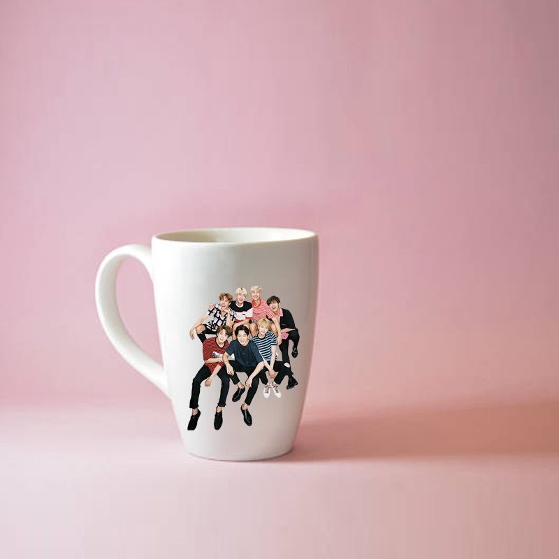 BTS Team Member Coffee Mug Print